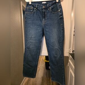 Good American Dark Blue Denim Jeans